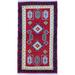 Handmade Kazak Wool Rug (India) - 2' x 4' - 2' x 4'