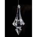 Acrylic Crystal Raindrop Chandelier Drops Clear 2-1/2-Inch 18-Piece