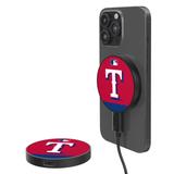 Texas Rangers 10-Watt Stripe Design Wireless Magnetic Charger