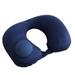 Portable U Shape Travel Neck Pillow Self-Inflatable Foldable Airplane Head Pillows For Camping Sleeping Car Train Headrest Home