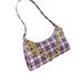 Shoulder packet Ladies Retro Tote Bag Plaid Elegant Shoulder Bag