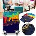 Fits 18 to 30 Inch Luggage Cover,Cool Elastic Travel Luggage Protective Cover Suitcase Cover Suitcase Protector