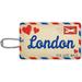 Air Mail Postcard Love for London ID Tag Luggage Card for Suitcase or Carry-On