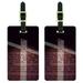 Cross and Bible Verse John 3-16 For God So Loved the World Luggage Tag Set