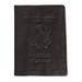 FB Jewels Black Leather Passport Cover