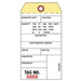 Inventory Tags, 3-Part Carbonless NCR, 3-1/8" x 6-1/4", Box of 500, Numbered 9000-9499