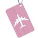 Aluminum luggage tag luggage tag business tag drawing box accessories luggage tag customization