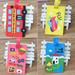 ZDMATHE Silicone Luggage Tags, Square Cartoon ID Tag Luggage Tag Trunk Tag With Flexible Strap For Travel Bag Or Suitcase