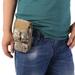 Cell Phone Holster Pouch, Tactical Smartphone Pouches Molle Gadget Bag Molle Attachment Belt Holder Waist Bag Applicable Most Type