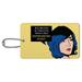 How Ignorant Do I Have to be Start Experiencing Bliss Funny Humor Luggage Card Suitcase Carry-On ID Tag