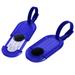 Water Resistant Luggage Tag Holders / Travel ID Bag Tags - 2 Set (Blue)