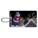 Christmas Holiday Santa Rooftop Magic Luggage Card Suitcase Carry-On ID Tag