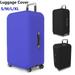 S/M/L/XL Pure Colour Luggage Cover Case Suitcase Protector Dustproof Covers Protective Case with Zipper Travel Accessories