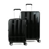 Tanka Yuma Hardside Expandable 2-Piece Luggage Spinner Set - 19" (Tablet/laptop sleeve in front pocket) and 26"