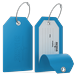 Full Privacy Luggage Tag (Aqua Teal)