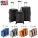 New 3-in-1 Multifunctional Large Capacity Traveling Storage Suitcase, Black