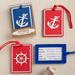 288 Nautical luggage tags From Gifts By Fashioncraft