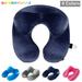 SUPERHOMUSE 4 Colors U-Shape Pillow, Inflatable Neck Pillow Comfortable Pillows U Form Cushion Journey From Aircraft Travel Accessories For Sleep