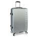 perry ellis forte hardside spinner check in luggage 29", silver