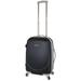 Travelers Club 20" Expandable Spinner Rolling Carry-on - Black
