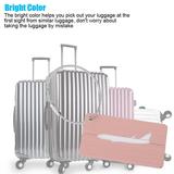 Kritne Luggage Tag,5Pcs Aluminum Alloy Travel Baggage Luggage Suitcase Tag ID Card Label, Address Card