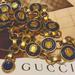 Gucci Accessories | Awesome Gucci Horseshoe Enamel Chain Belt, Necklace 80's Evc! | Color: Blue/Gold | Size: Os