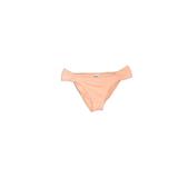 Billabong Swimsuit Bottoms: Orange Solid Swimwear - Women's Size 14