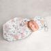 Sweet Jojo Designs Watercolor Floral Sleep Sack Set, Rayon in Gray | 16 H x 8 W in | Wayfair Cocoon-WatercolorFloral-PK-GY