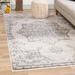 Black 48 x 0.5 in Area Rug - Langley Street® Weingartner Abstract Ivory/Area Rug, Polypropylene | 48 W x 0.5 D in | Wayfair