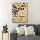 Trinx A Cow Mended from Clothes - Wrapped Canvas Textual Art Canvas | 14 H x 11 W x 2 D in | Wayfair A2316402700D465FA973723866FC6811