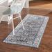 Blue/Brown 31 x 0.5 in Area Rug - Langley Street® Weingartner Oriental Blue/Off-White/Light Brown Area Rug Polypropylene | 31 W x 0.5 D in | Wayfair