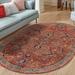 Red 0.33 in Area Rug - Langley Street® Alkire Floral Brick Area Rug | 0.33 D in | Wayfair 381B568EE2E044718A25ECFFC275B119