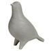 Gracie Oaks Brytin 6.5" H x 3" W x 6" D Grazed BirdBrytin Ceramic - Med in Gray | 6.5 H x 3 W x 6 D in | Wayfair C482E0B782D6464F9590C928B8B928D3