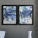 Orren Ellis Blue Room I - 2 Piece Picture Frame Painting Set on Canvas in Gray | 24.5 H x 37 W x 1 D in | Wayfair 1E667DF177E14F93B238403CA3F4B31A
