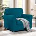 The Twillery Co.® Pizarro Soft Stretch Separate Box Cushion Armchair Slipcover Polyester | 40 H x 30 W x 35 D in | Wayfair