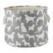 Zoomie Kids Pet Dog Fabric Bin Fabric in Gray | 12 H x 15 W x 15 D in | Wayfair 47AF4B80CA2D4B9DA6BE528835D6F401