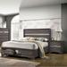 Bara Contemporary Grey Solid Wood Storage 3-Piece Platform Bedroom Set by Silver Orchid