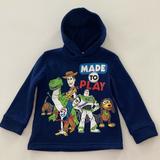 Disney Shirts & Tops | Disney Toy Story 4 Toddler Boy 4t Hoodie Fleece Inside Blue Hooded Top | Color: Blue | Size: 4tb