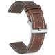 hemsut h 20mm Watch Bands, Vintage Horween Leather Watch Strap Quick Release Replacement Wrap for Men or Women Tranditional or Smart Watches