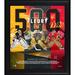 Marc-Andre Fleury Pittsburgh Penguins Vegas Golden Knights & Chicago Blackhawks Framed 15" x 17" 500th NHL Win Collage