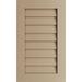 Ekena Millwork Timberthane Rectangle Faux Wood Non-Functional Gable Vent, Primed Tan | 33 H x 28 W in | Wayfair GVURVE28X33DSMPR