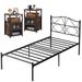 Trent Austin Design® Kempst Bedroom Set Wood/Metal in Brown | Twin | Wayfair 4922A9CC98C346C7AE28BAFD1BCA9BD0