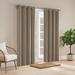 Waverly Hampton Solid Room Darkening Grommet Single Curtain Panel Polyester in Brown | 108 H in | Wayfair 22716801401