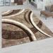 Modern Area Rug for Living Room Abstract Design