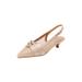 Women's The Poppy Slingback by Comfortview in Champagne (Size 8 M)