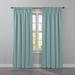 Wide Width BH Studio Room-Darkening Pinch Pleat Panel by BH Studio in Seaglass (Size 35" W 63" L) Window Curtain