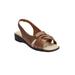 Women's The Pearl Sandal by Comfortview in Bronze (Size 9 1/2 M)