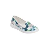 Women's The Dottie Slip On Sneaker by Comfortview in Green Leaf (Size 9 1/2 M)