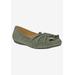 Wide Width Women's Snug Flat by Bellini in Olive (Size 9 1/2 W)