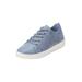 Wide Width Women's The Leanna Sneaker by Comfortview in Chambray (Size 8 1/2 W)
